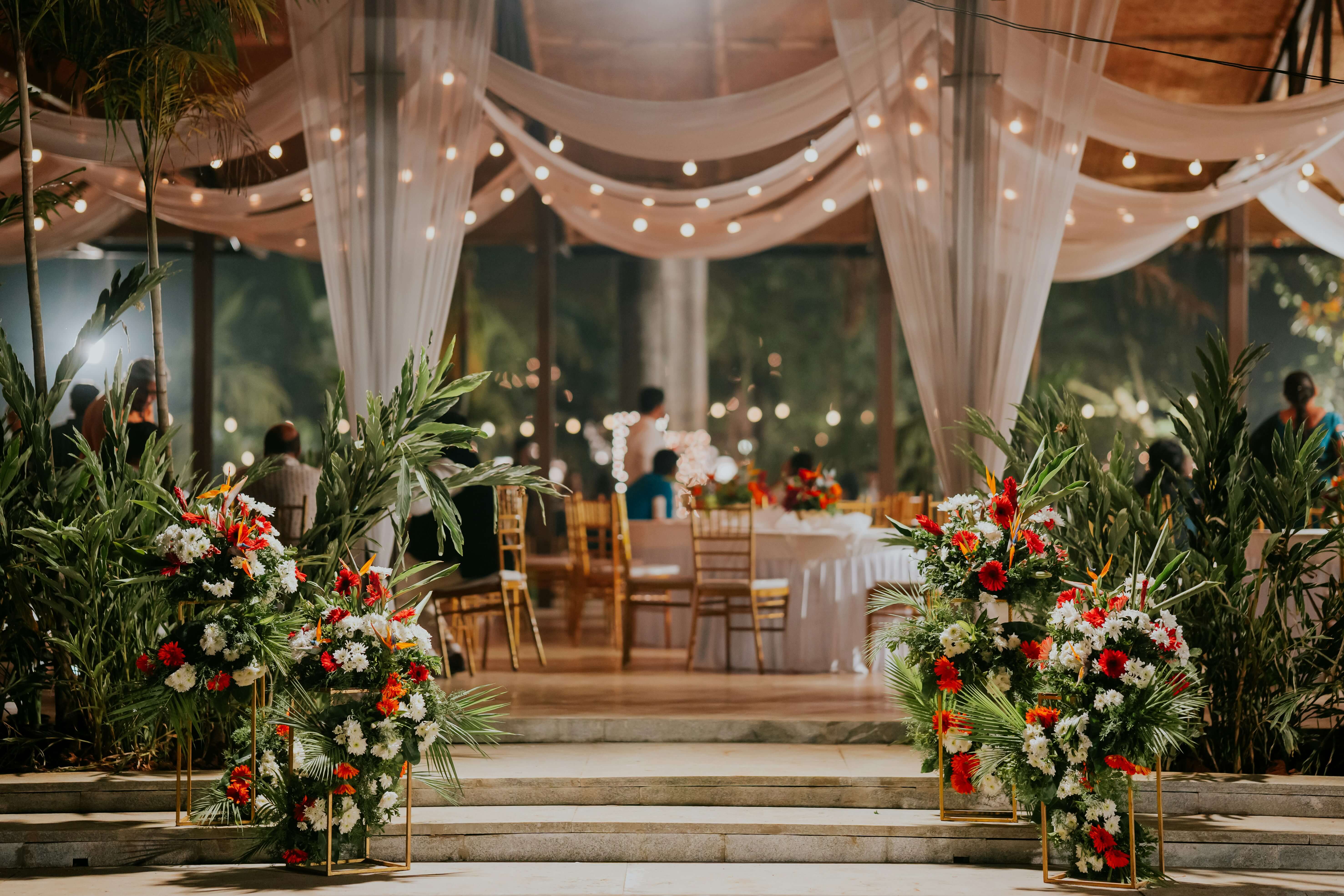 Wedding planning setup